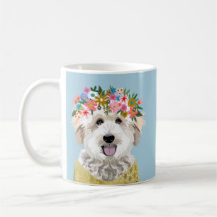 Golden Doodle Blume Kaffeetasse