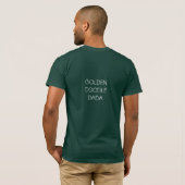 Golden Doodle dada T - Shirt (Schwarz voll)