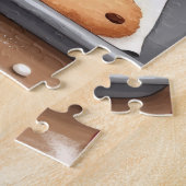 Golden Doodle Decorating Christmas Cookies Puzzle (Seite)