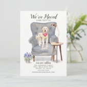 Golden Doodle Dog | Ankündigung der Beförderung (Stehend Vorderseite)