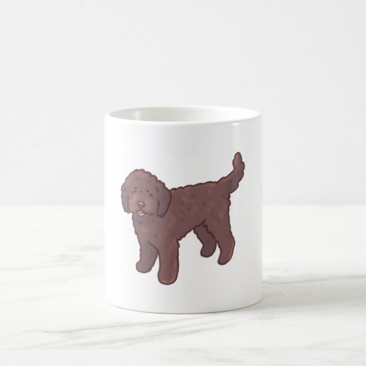 Golden doodle dog Magic Kaffeetasse (Mittel)