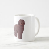 Golden doodle dog Magic Kaffeetasse (VorderseiteRechts)