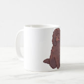Golden Doodle Hund Magic Kaffeetasse (Vorderseite Links)