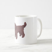 Golden Doodle Hund Magic Kaffeetasse (VorderseiteRechts)