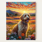 Golden Doodle Hund Planer (Rückseite)