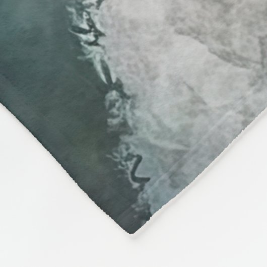 Golden doodle kleine Fleecedecke (Ecke)