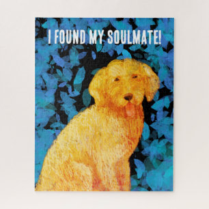 Golden doodle, mein Seelenverwandter! Puzzle