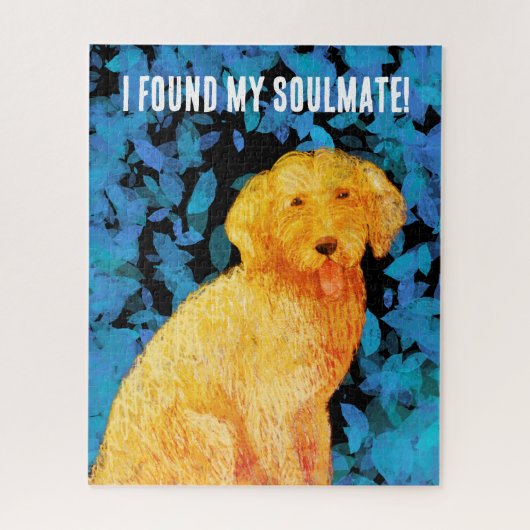 Golden doodle, mein Seelenverwandter! Puzzle (Vertikal)