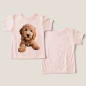 Golden Doodle Puppy (Design Vorderseite & Rückseite)