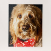 Golden doodle Puppy Dog Puzzle (Vertikal)
