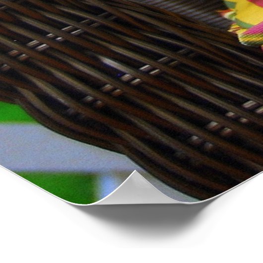 Golden Doodle Puppy Poster (Ecke)