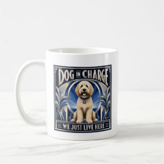 Golden Doodle regiert das Haus Kaffeetasse - Tasse
