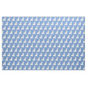 Golden Doodle Silhouette Pet Aussie Light Blue Stoff (Fat Quarter (45,7 x 55,9 cm))