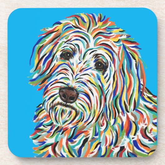 GOLDEN DOODLE UNTERSETZER (Vorderseite)