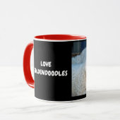 Golden Doodles Tasse (Vorderseite Links)