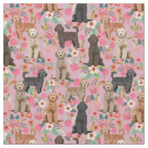 Golden Doodles, Vintages Blumenrosa