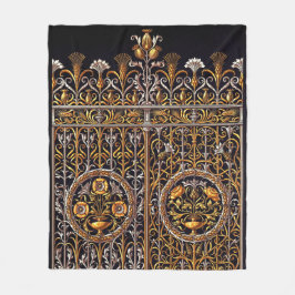 Golden Doorway Fleece Blanket