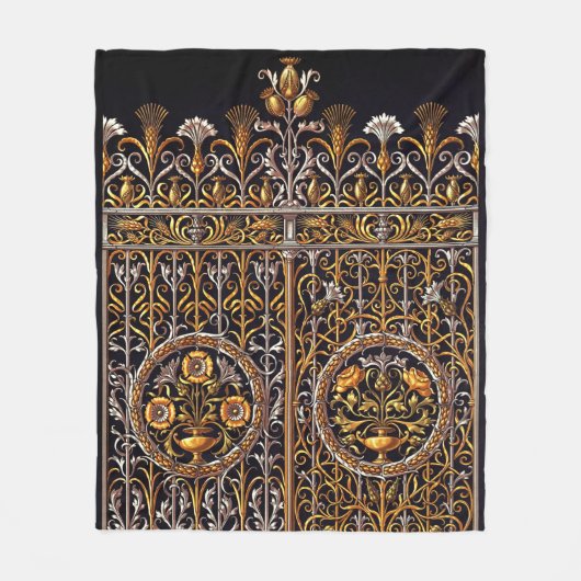 Golden Doorway Fleece Blanket (Vorderseite)