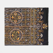 Golden Doorway Fleece Blanket (Vorderseite (Horizontal))