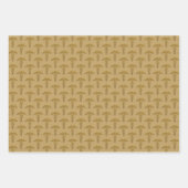Golden Double Snake Caduceus Geschenkpapier Set (Vorderseite)