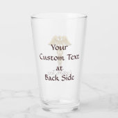 Golden Double Snake Caduceus Glas (Rückseite)