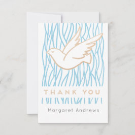 Golden Dove Dankeschön Karte