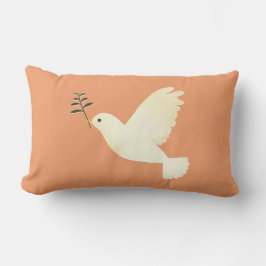 Golden Dove Throw Lendenkissen