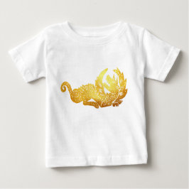 Golden Dragon Baby Fine Jersey T - Shirt