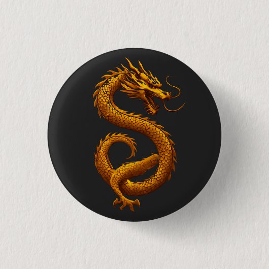 Golden Dragon Button (Vorderseite)