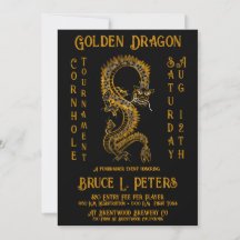 Golden Dragon Cornhole Turnier Fundraiser Veransta