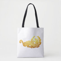 Golden Dragon Custom All-Over-Print Tote Bag