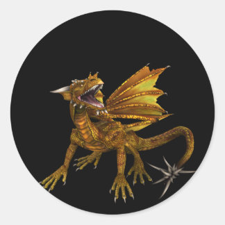 Golden Dragon Design 1:: Fantasy Stickers