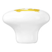 Golden Dragon Design Personalisiert Keramikknauf (Seitenansicht)