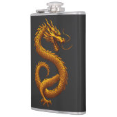Golden Dragon Flachmann (Links)