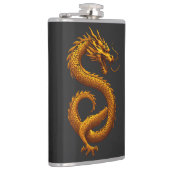 Golden Dragon Flachmann (Rechts)