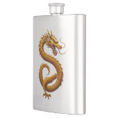 Golden Dragon Flachmann (Links)