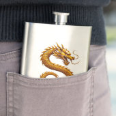 Golden Dragon Flachmann (Beispiel)
