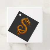 Golden Dragon Geschenkanhänger (Beispiel)