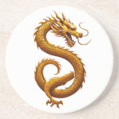 Golden Dragon Getränkeuntersetzer (Vorne)