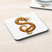 Golden Dragon Getränkeuntersetzer (Linke Seite)