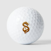 Golden Dragon Golfball (Vorderseite)