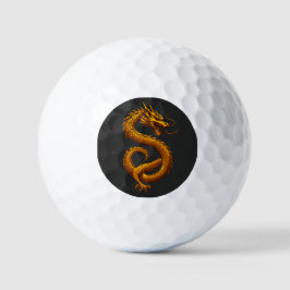 Golden Dragon Golfball