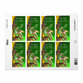 GOLDEN DRAGON GREEN EMERALD Monogram (Vorne)