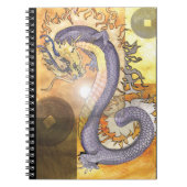 Golden Dragon~notebook Notizblock (Vorderseite)
