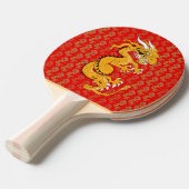 Golden Dragon Ping Pong Paddle Tischtennis Schläger (Vorderseite)
