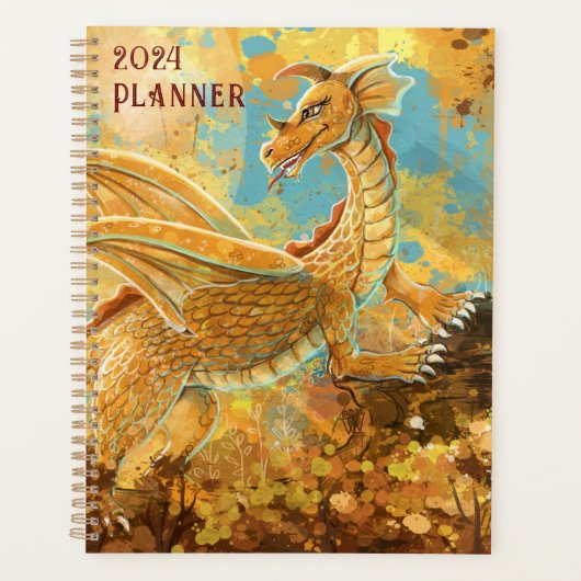 Golden Dragon Planner Planer (Vorderseite)