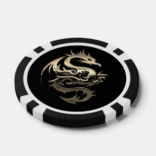 Golden Dragon Poker Chip (Einzeln)