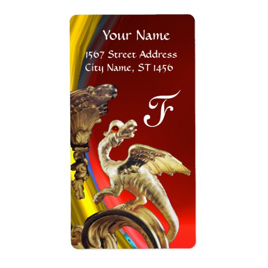 GOLDEN DRAGON RED RUBY Monogram (Vorne)