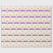 Golden Dragon Rising Geschenkpapier (Flach)