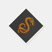Golden Dragon Serviette (Ecke)